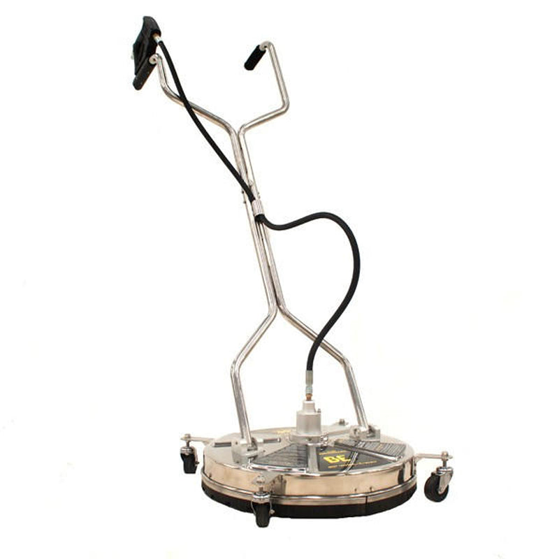 BE 85.403.009 Pressure Whirlaway 20 inch Stainless Steel Rotary Surface Cleaner With Castor Wheels