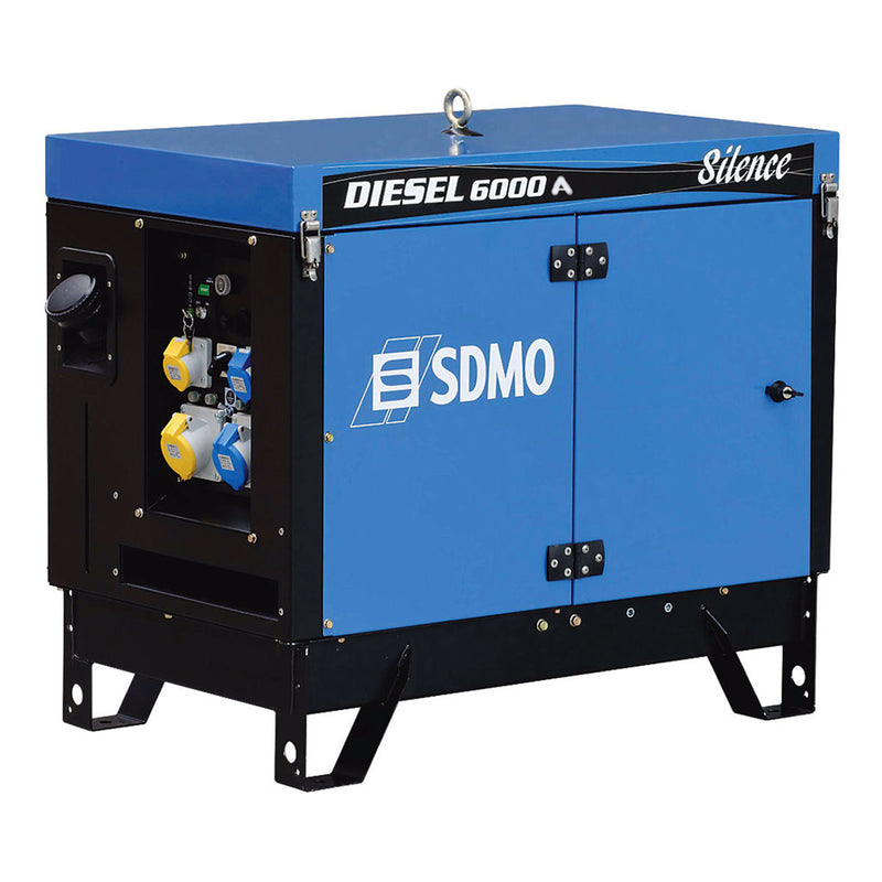 SDMO 6000A Silent Diesel Generator