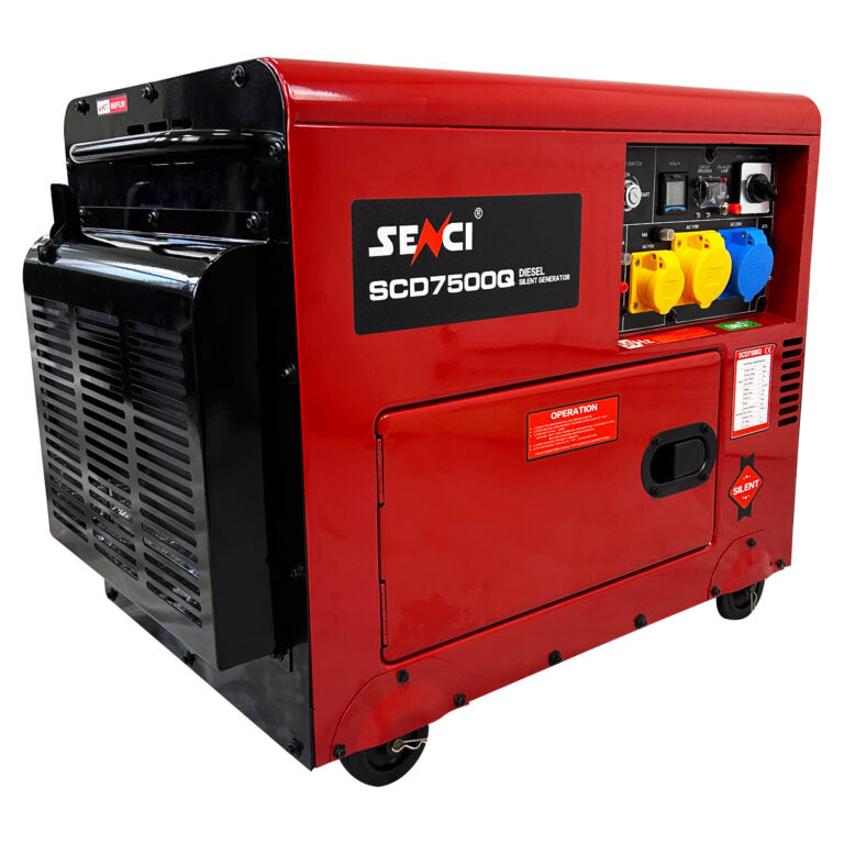 Senci SCD7500Q Canopied Diesel Generator