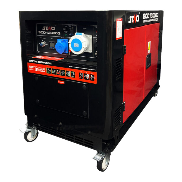 Senci SCD13000Q Canopied Diesel Generator