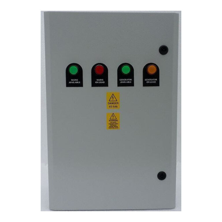 Hyundai 125Amp 4 Pole ATS Automatic Transfer Switch Package for 3 Phase Diesel Generators