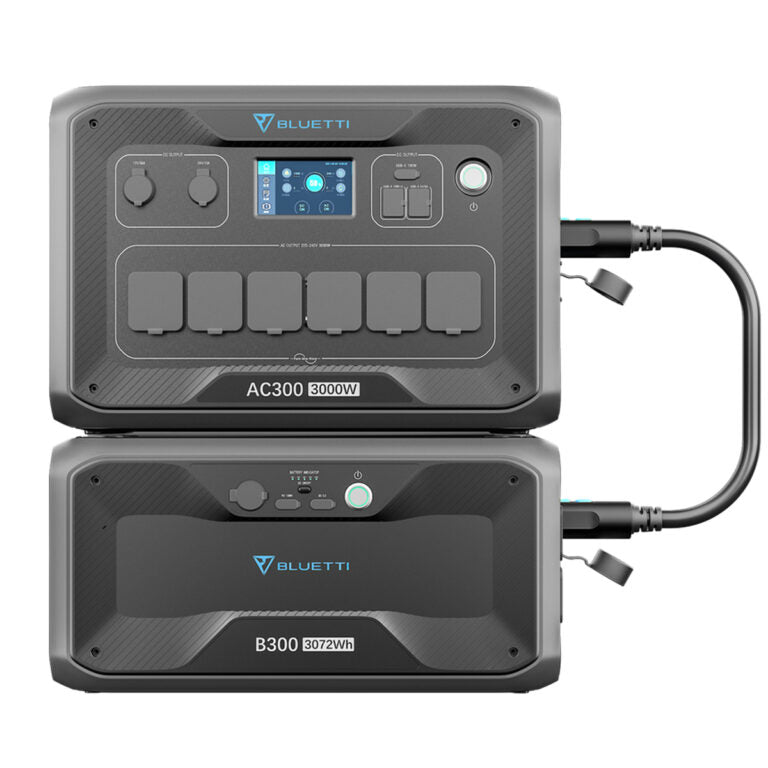 Bluetti AC300 plus B300 Home Battery Backup