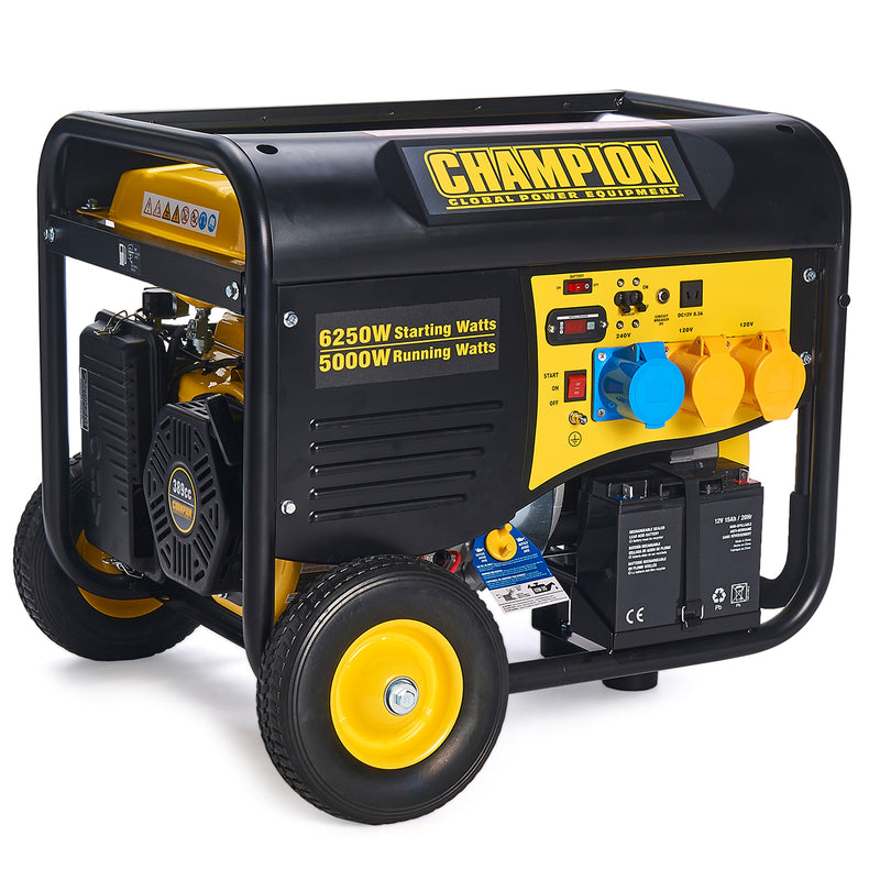 Champion CPG6500E2 Remote Start Petrol Generator