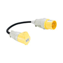 Wheat 110v 32a Plug to 16a Socket Converter
