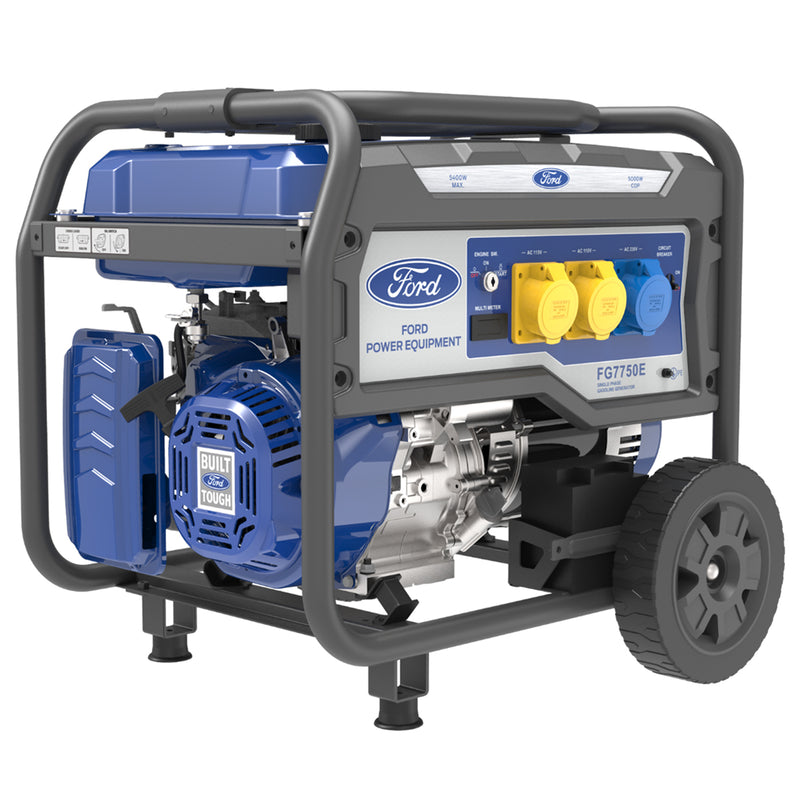 Dark Slate Gray Ford FG11050E Electric Start Petrol Generator