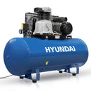Dark Slate Blue Hyundai HY3200S 3HP 200 Litre 14 CFM Electric Air Compressor (230V)