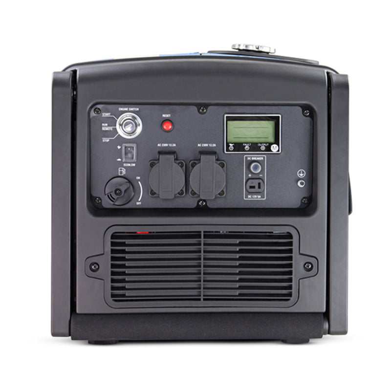 Dim Gray Hyundai HY3200SEi Digital Inverter Suitcase Generator