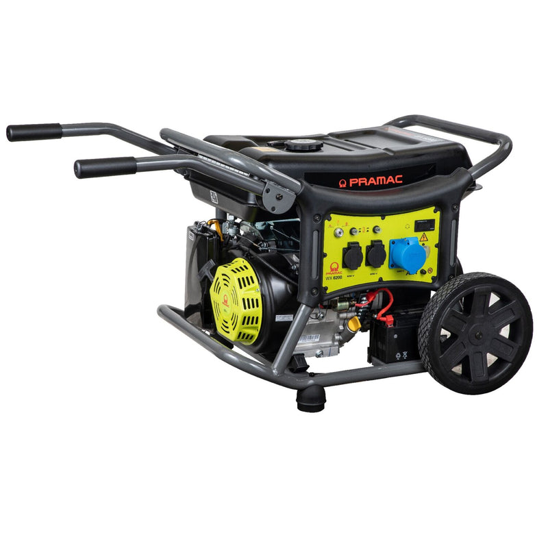 Dark Slate Gray Pramac WX6200 Petrol Generator 230V