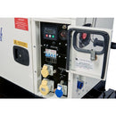 Black 4.5kVA Super Silent Led Lighting Tower