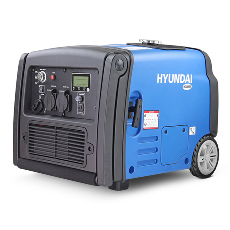 Dim Gray Hyundai HY3200SEi Digital Inverter Suitcase Generator