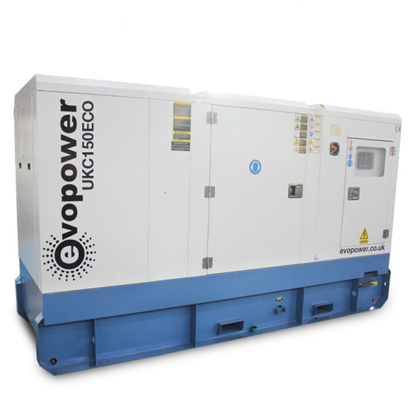 Dark Slate Blue Evopower UKC150ECO 3-phase Diesel Generator