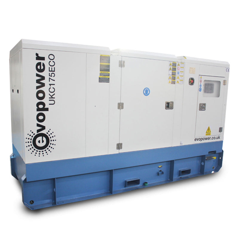 Dark Slate Blue Evopower UKC175ECO 3-phase Diesel Generator