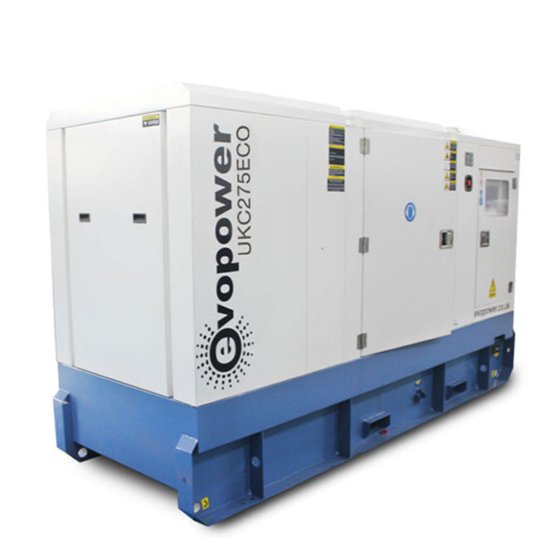 Light Gray Evopower UKC275ECO 3-phase Diesel Generator