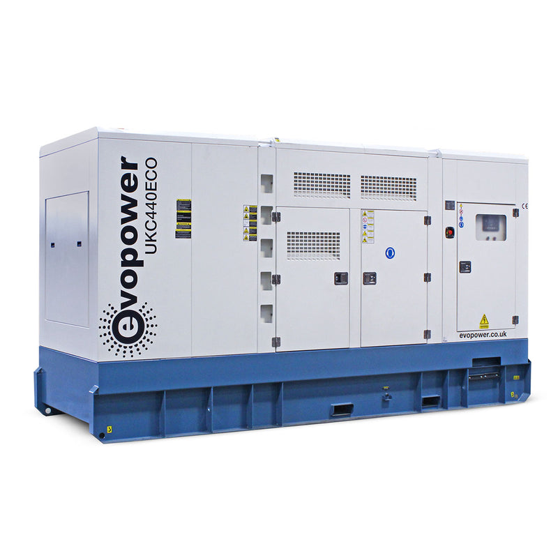 Dark Slate Blue Evopower UKC440ECO 3-phase Diesel Generator