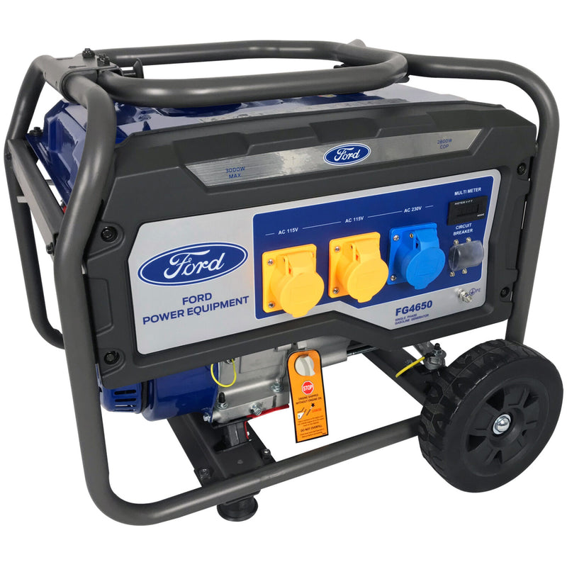 Dark Slate Gray Ford FG4650 Q Series Petrol Generator