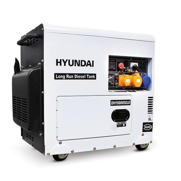 Lavender Hyundai DHY8000SELR Diesel Generator Long Run