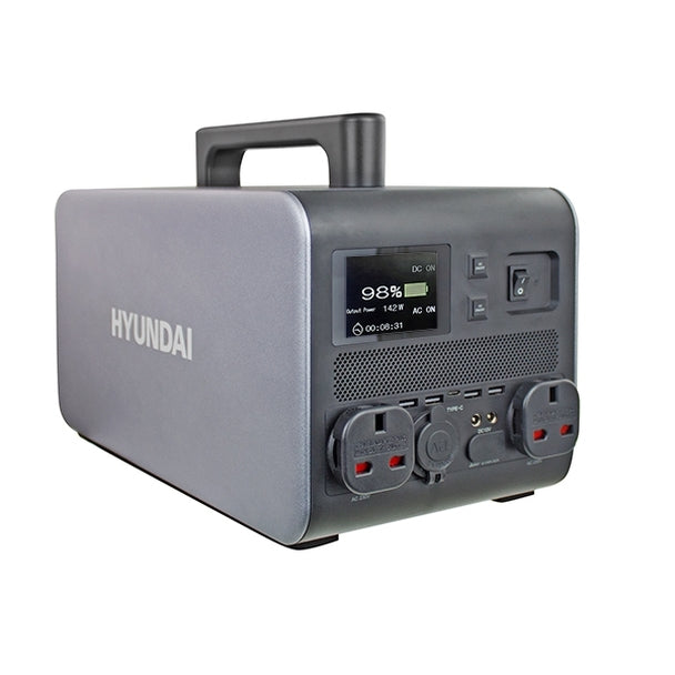 Slate Gray Hyundai HPS-1100 Portable Power Station