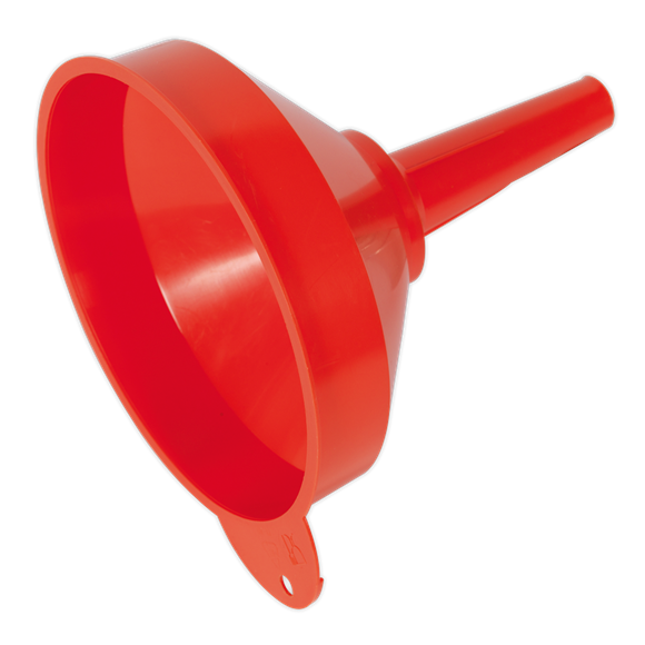 Firebrick Sealey Funnel Medium 200mm Fixed Spout with Filter