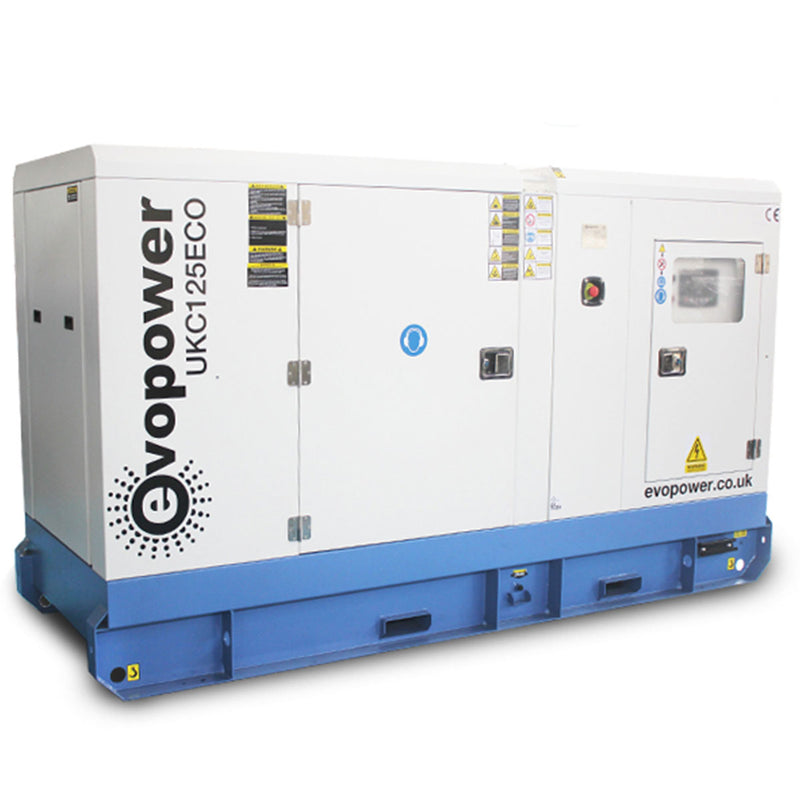 Steel Blue Evopower UKC125ECO 3-phase Diesel Generator