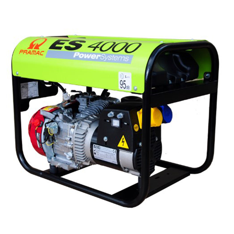 Black Pramac ES4000 Petrol Generator
