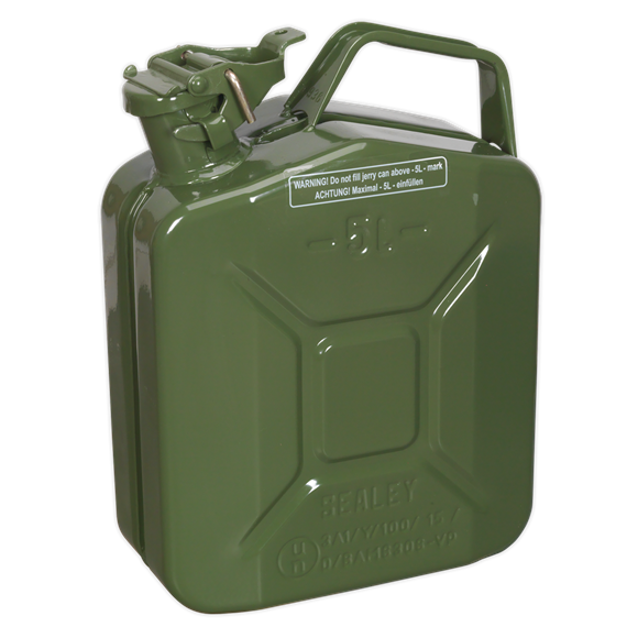 Dark Olive Green Jerry Can 5ltr Green